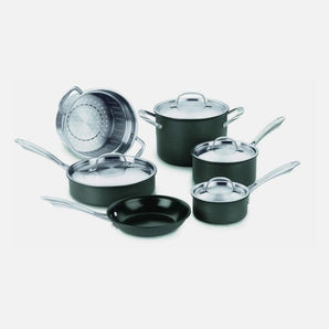 Cuisinart® GreenGourmet™ 10-Piece Cookware Set.