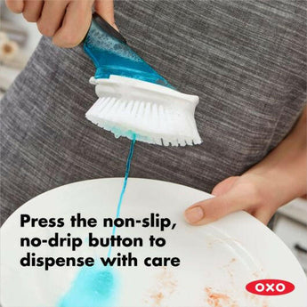 OXO® Soap Dispensing Dish Brush.