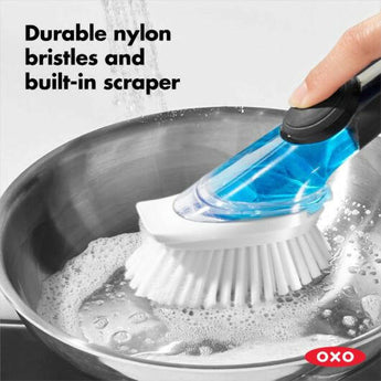 OXO® Soap Dispensing Dish Brush.