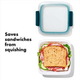 Oxo Prep & Go Sandwich Container.