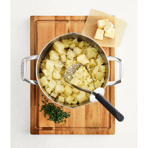 Crate & Barrel EvenCook Core ® 6 Qt. Stainless Steel Multipot with Glass Straining Lidt.