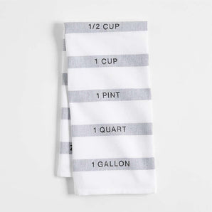 Kitchen Conversion Organic Cotton Dish Towel.