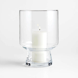 Laila Glass Hurricane Candle Holder