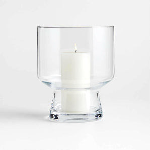 Laila Glass Hurricane Candle Holder.