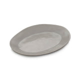 Marin White Small Oval Serving Platter.