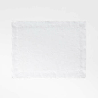 Marin European Flax ®-Certified Linen Placemat.