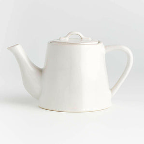 Marin White Teapot