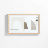 "Off Shore" by Kim Knoll 32"x20" Framed Wall Art Print.