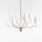 Seguin Large Chandelier Brass.