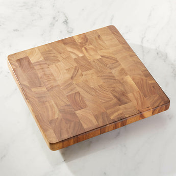Square End Grain Cutting Board.