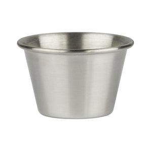 Stainless Steel Small Condiment-Prep Cup.