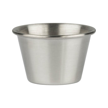 Stainless Steel Small Condiment-Prep Cup.