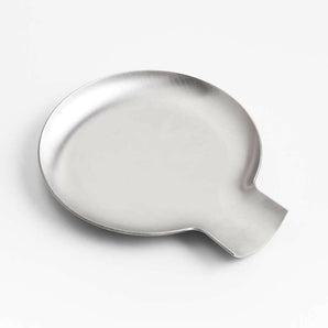 Stainless Steel Spoon Rest.