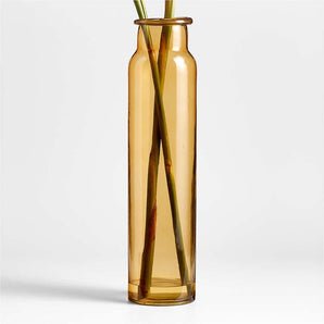 Amber Tall Vase.