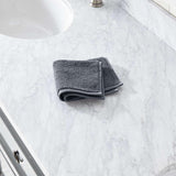 Organic 800-Gram Slate Turkish Washcloth.