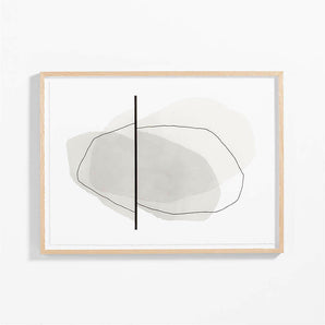 "Underwater" by Kim Knoll 48"x36" Framed Wall Art Print.