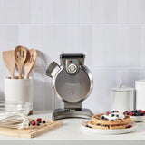 Cuisinart waffle maker delivering consistent golden-brown waffles with professional quality and ease.