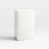 White Square Pillar Candle.
