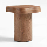 Winslow Oak Wood Side Table by Jake Arnold.