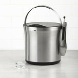 Oxo Steel Ice Bucket & Tong Set Multicolor.