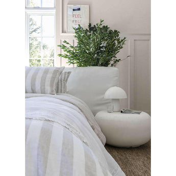 Leanne Ford Pebble White Side Table.