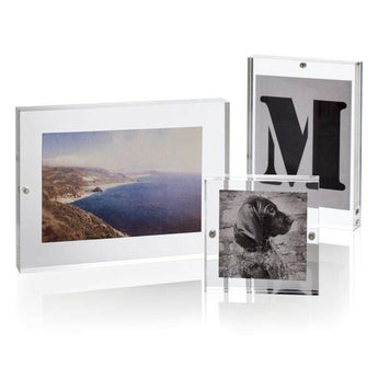 Acrylic 8x10 Block Picture Frame.