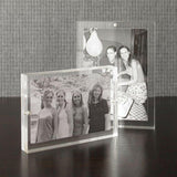 Acrylic 8x10 Block Picture Frame.
