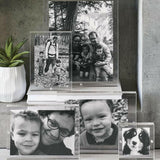 Acrylic 8x10 Block Picture Frame.