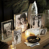 Acrylic 8x10 Block Picture Frame.