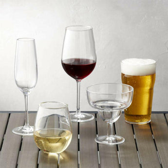 Acrylic Champagne Glass.