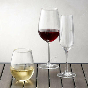 Acrylic Champagne Glass.