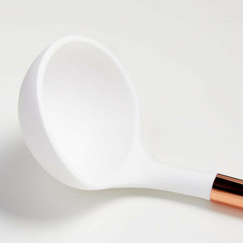 Ada White and Copper Ladle.
