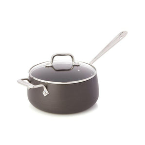 All-Clad ® HA1 Hard-Anodized Non-Stick 3.5-Qt. Sauce Pan with Lid and Loop