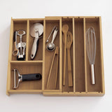 Expandable Bamboo Gadget Tray.
