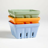 Berry Box Colander Blue.