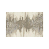 Birch Wool-Blend Abstract Rug.