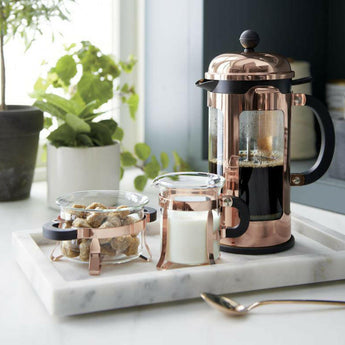 Bodum® Copper Cream and Sugar Set.
