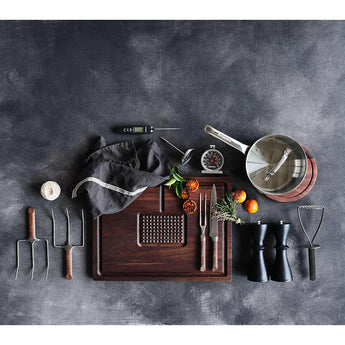 Analog Leave-In Meat Thermometer.