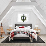 Tate Upholstered Bed 38".