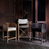 Fields Natural Cane Counter Stool by Leanne Ford.