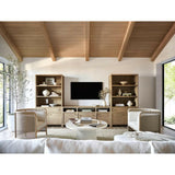 Facette White Vase 8.5" by Athena Calderone.