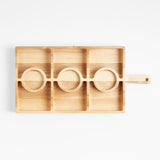 Carson Ash Small Sectioned Serving Board.