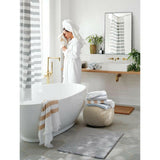 Edge Black Rectangle Mirror.