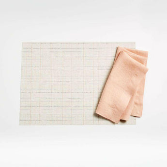 Chilewich Crepe Stitch Shell Placemat.