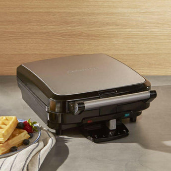 Cuisinart® 4-Slice Belgian Waffle Maker.