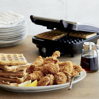 Cuisinart® 4-Slice Belgian Waffle Maker.