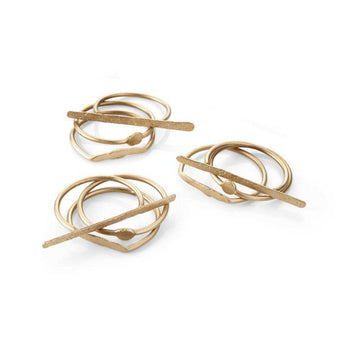 Dainty Napkin Ring Set of 3.