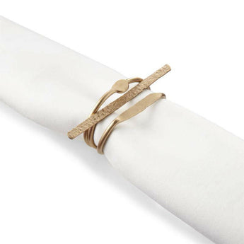 Dainty Napkin Ring Set of 3.