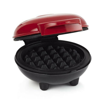 Dash® Red Mini Waffle Maker.