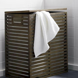 Dixon Bamboo Hamper with Liner.